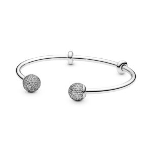 Браслет відкритий бангл Pandora 596438CZ