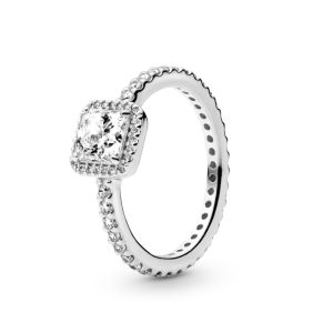 Каблучка Pandora Сяючий квадрат 190947CZ