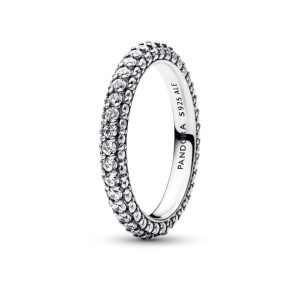 Каблучка Pandora Рядочок паве 192627C01