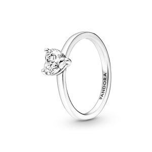 Каблучка Pandora Блискуче серце 191165C01