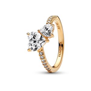 Каблучка Pandora Два серця 161198C01