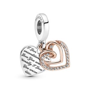 Намистина Pandora Я кохаю тебе безумовно 781062C01