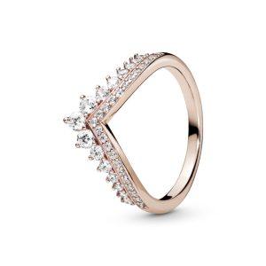Каблучка Pandora Wish Тіара принцеси 187736CZ