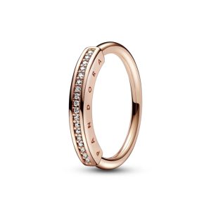 Каблучка Pandora I-D з паве 182283C01