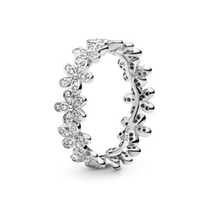 Каблучка Pandora Мерехтливі ромашки 190934CZ