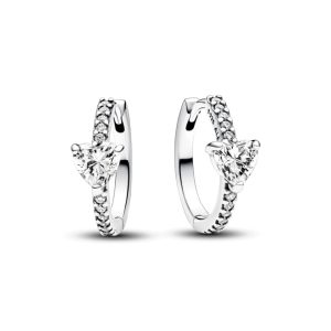 Сережки Pandora Сяюче серце 293101C01