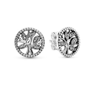 Сережки Pandora Сімейне дерево 297843CZ